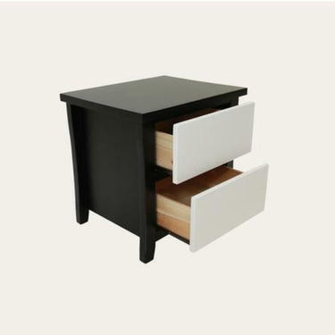 Patrick 2 Drawer Bedside Table at Online8 Furniture Auckland NZ