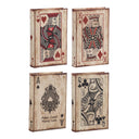 Playing Card Book Boxes Set of 4 at Online8 Furniture Auckland NZ