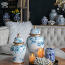 Porcelain Ginger Jar 35cm at Online8 Furniture Auckland NZ