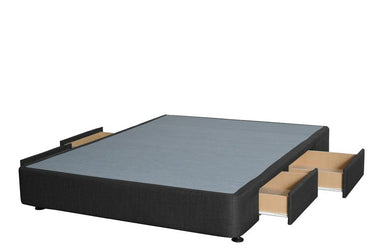 Queen Bed- Mattress & Base with 4 Drawers NZ Made at Online8 Furniture Auckland NZ