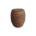 Rattan drum laundry Basket with Lid at Online8 Furniture Auckland NZ