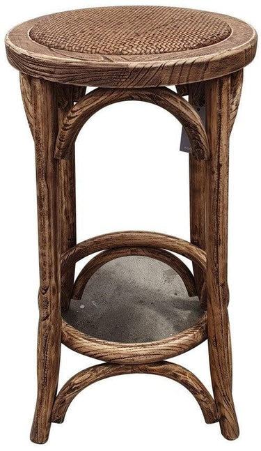 Rattan Seated Barstool - Natural at Online8 Furniture Auckland NZ