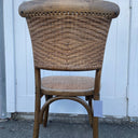 Rattan Weave Dining Chair - Antique Oak at Online8 Furniture Auckland NZ
