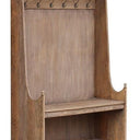 Farmhouse Reclaimed Hall Tree Coat Rack with Bench at Online8 Furniture Auckland NZ
