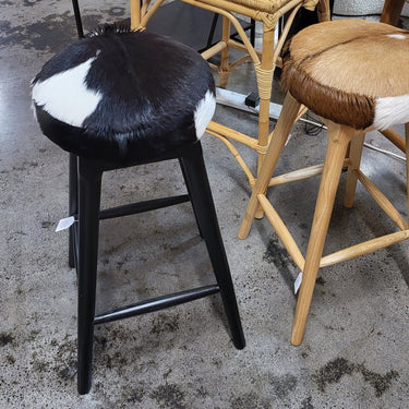 Rocko Barstool | Counter Stool - Black & White at Online8 Furniture Auckland NZ