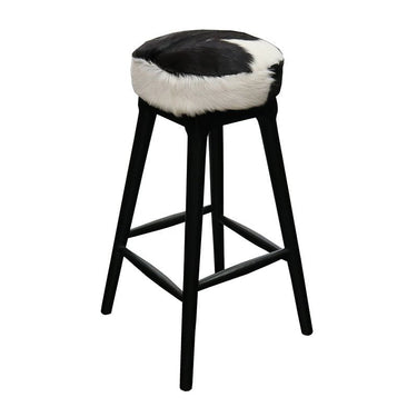 Rocko Barstool | Counter Stool - Black & White at Online8 Furniture Auckland NZ