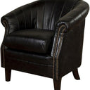 Roosevelt Tub Armchair Belon Black at Online8 Furniture Auckland NZ