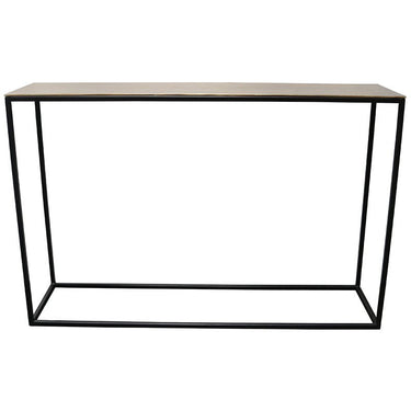 Rumba Console Table - Antique Brass 118cm at Online8 Furniture Auckland NZ
