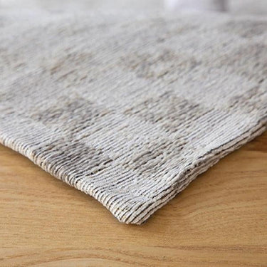 Russo Check Silver Rug at Online8 Furniture Auckland NZ