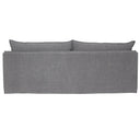 Santa Monica 3 Seater Slip Cover Sofa - Grey at Online8 Furniture Auckland NZ