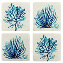 Sara Coral Resin Coasters Set/4 at Online8 Furniture Auckland NZ