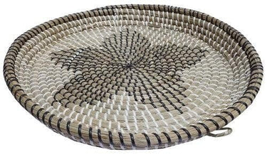 Seagrass dish with plastic weaving at Online8 Furniture Auckland NZ