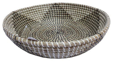 Seagrass dish with plastic weaving at Online8 Furniture Auckland NZ