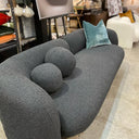 Seattle 3 Seat Boucle Sofa - Charcoal at Online8 Furniture Auckland NZ
