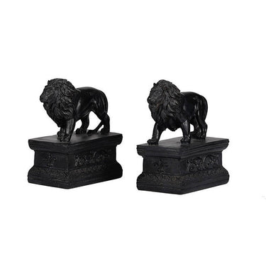 Set of Lion Bookends at Online8 Furniture Auckland NZ