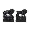 Set of Lion Bookends at Online8 Furniture Auckland NZ