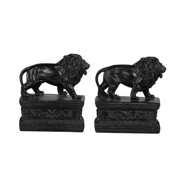 Set of Lion Bookends at Online8 Furniture Auckland NZ