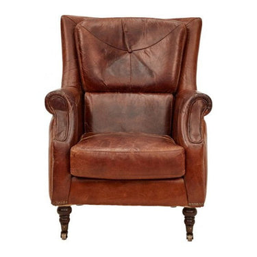 Springfield Armchair - Vintage Cigar at Online8 Furniture Auckland NZ