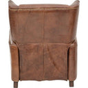 Stratford Leather Recliner Chair - Vintage Cigar at Online8 Furniture Auckland NZ