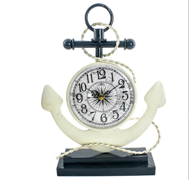 Metal Anchor Table Clock at Online8 Furniture Auckland NZ