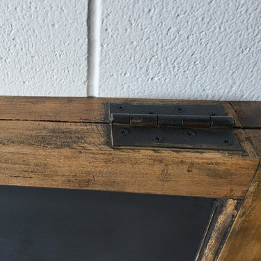 Teak Double Sided Black Board at Online8 Furniture Auckland NZ