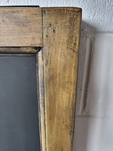 Teak Double Sided Black Board at Online8 Furniture Auckland NZ