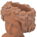 Terracotta Visage Head Planter at Online8 Furniture Auckland NZ