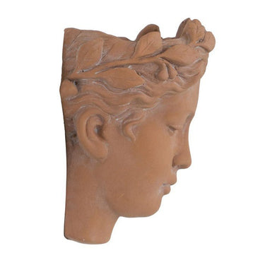 Terracotta Visage Head Planter at Online8 Furniture Auckland NZ