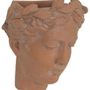 Terracotta Visage Head Planter at Online8 Furniture Auckland NZ