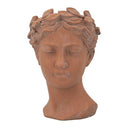 Terracotta Visage Head Planter at Online8 Furniture Auckland NZ