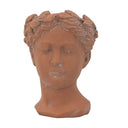 Terracotta Visage Head Planter at Online8 Furniture Auckland NZ
