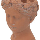 Terracotta Visage Head Planter at Online8 Furniture Auckland NZ