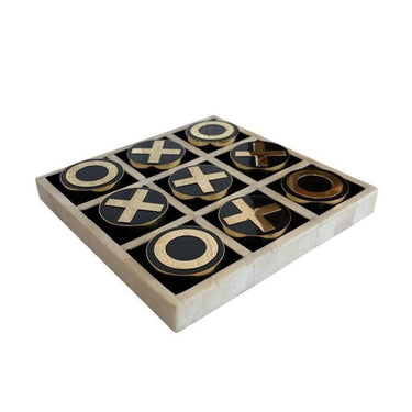 Tic Tac Toe - Bone Noughts & Crosses at Online8 Furniture Auckland NZ