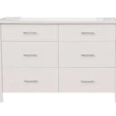 Loft 6 Drawer Dresser with Mirror at Online8 Furniture Auckland NZ