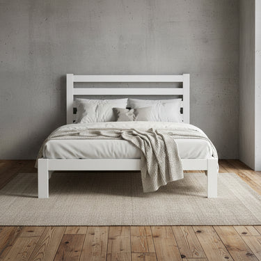 Loft Bed Frame - White at Online8 Furniture Auckland NZ
