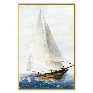 Traditional Yacht Framed Canvas Print 60x90 cm at Online8 Furniture Auckland NZ