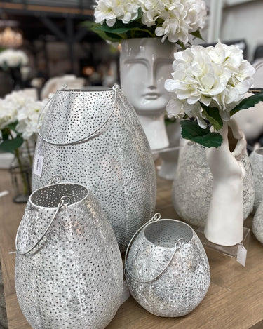 Tula Lantern Large - White at Online8 Furniture Auckland NZ