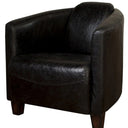 Vanguard Armchair - Belon Black at Online8 Furniture Auckland NZ