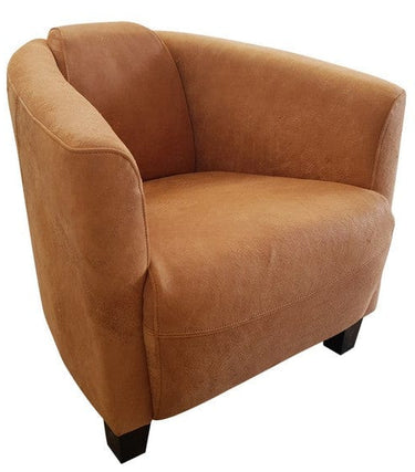 Vanguard Armchair - Camel at Online8 Furniture Auckland NZ