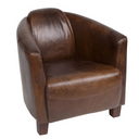 Vanguard Vintage Leather Armchair - Vintage Cigar at Online8 Furniture Auckland NZ