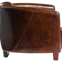 Vanguard Vintage Leather Armchair - Vintage Cigar at Online8 Furniture Auckland NZ