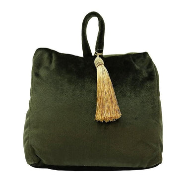 Velvet Door Stopper Green at Online8 Furniture Auckland NZ