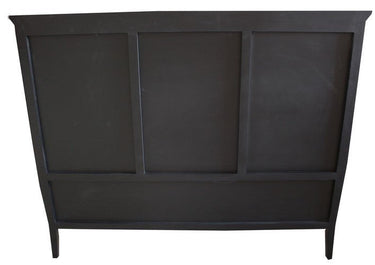 Villa Queen Headboard - Black Poplar at Online8 Furniture Auckland NZ
