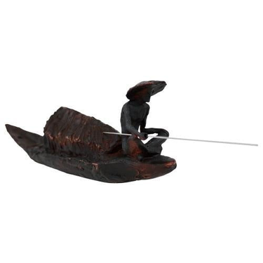 Village Fisherman on Boat at Online8 Furniture Auckland NZ