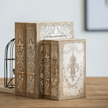 Vintage 4 Pack Book Boxes at Online8 Furniture Auckland NZ