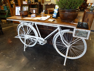 Vintage Cycle Console/Bar Table at Online8 Furniture Auckland NZ