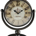 Vintage Inspired Table Clock at Online8 Furniture Auckland NZ