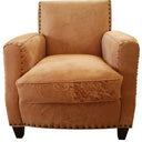 Vito Leather Armchair - Camel at Online8 Furniture Auckland NZ