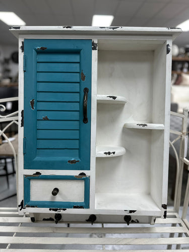 Wall Cabinet with Coat Hooks at Online8 Furniture Auckland NZ