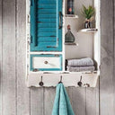 Wall Cabinet with Coat Hooks at Online8 Furniture Auckland NZ